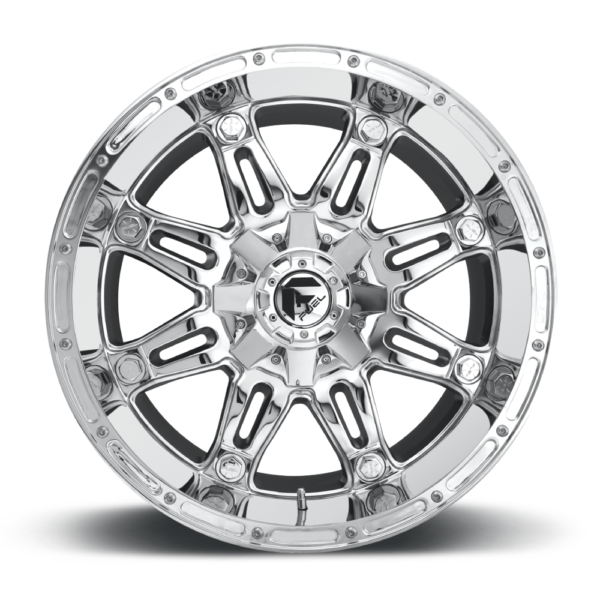 Fuel One Piece D530 HOSTAGE CHROME PLATED 22X9.5 BLANK 19et D53022950060D