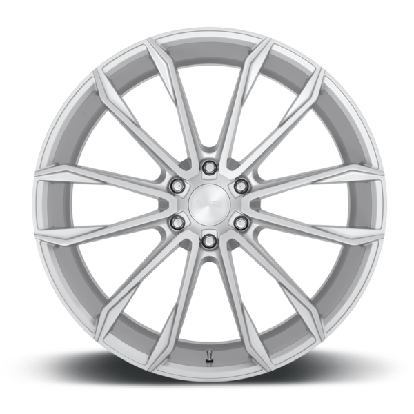 DUB S248 CLOUT GLOSS SILVER BRUSHED 24X10 6X135 30et S248240089+30