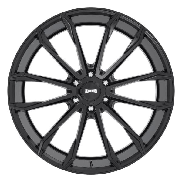 DUB S253 CLOUT GLOSS BLACK 24X10 6X135 30et S253240089+30