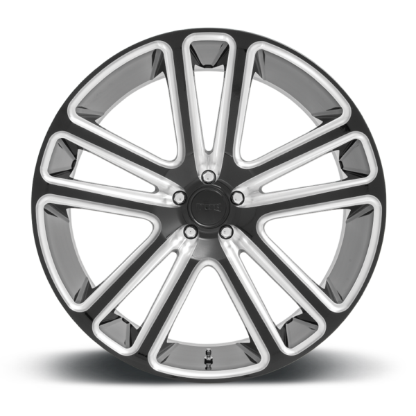 DUB S255 FLEX GLOSS BLACK MILLED 26X10 6X135 30et S255260089+30