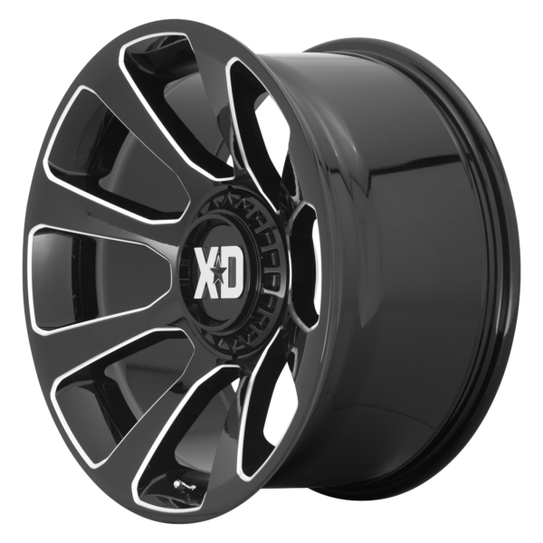 XD XD854 REACTOR GLOSS BLACK MILLED 20X9 5X5.5/150 18et XD85429086318