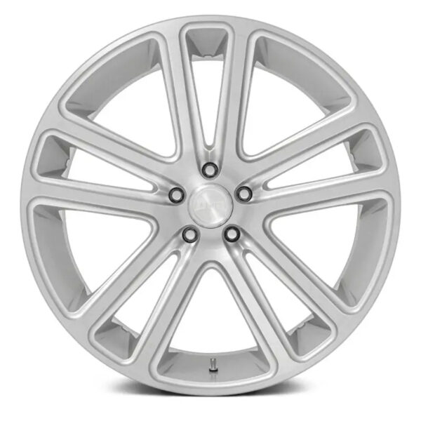 DUB S257 FLEX GLOSS SILVER BRUSHED FACE 26X10 5X5.5 25et S2572600B4+25