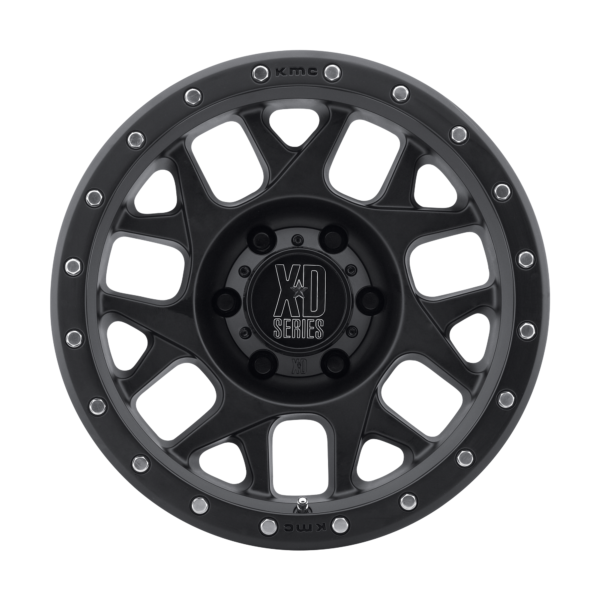 XD XD127 BULLY SATIN BLACK WITH REINFORCING RING 16X7 5X110 26et XD12767042726