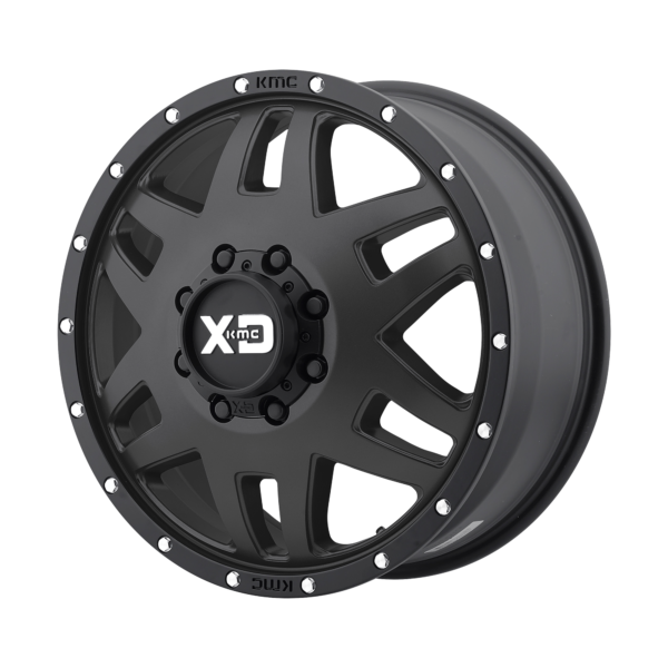 XD XD130 MACHETE DUALLY SATIN BLACK WITH REINFORCING RING 17X6.5 8X210 -155et XD130765897155N