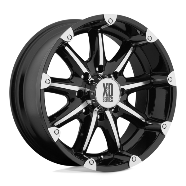 XD XD779 BADLANDS GLOSS BLACK MACHINED 20X9 6X135 -12et XD77929063312N