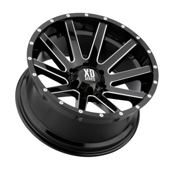 XD XD818 HEIST SATIN BLACK MILLED 20X10 6X135 -24et XD81821063924N