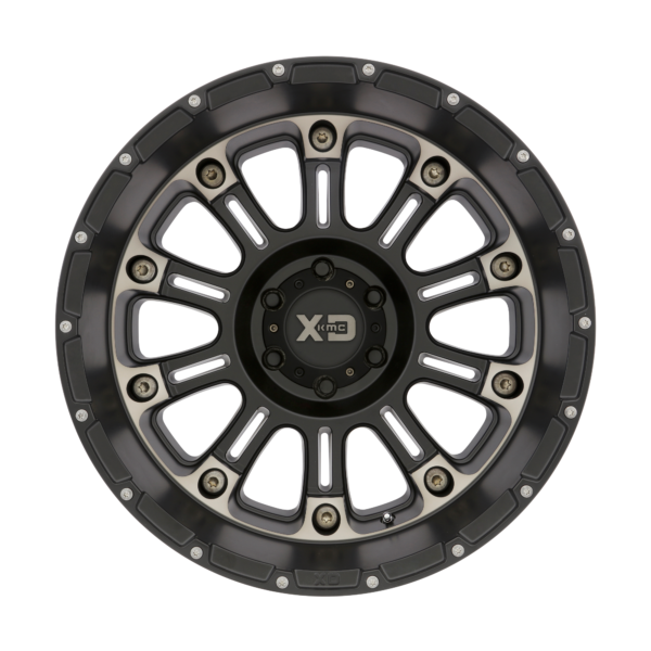 XD XD829 HOSS II SATIN BLACK MACHINED DARK TINT 18X9 8X180 18et XD82989088918