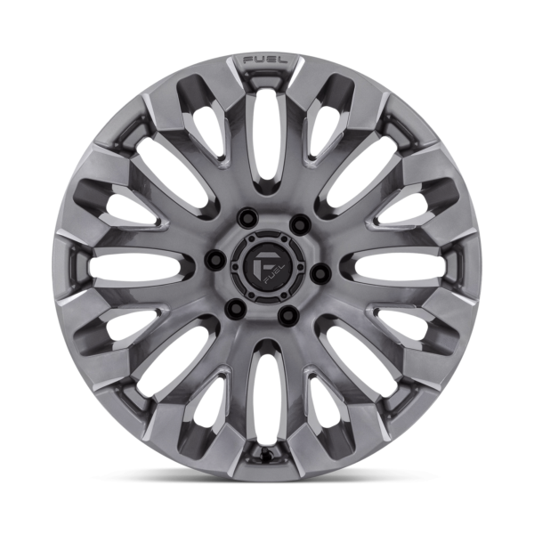 Fuel One Piece D830 QUAKE PLATINUM 18X9 5X4.5 1et D83018906550