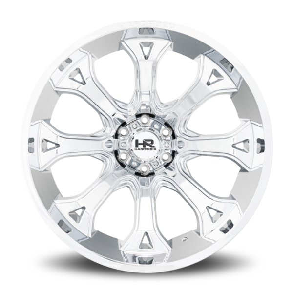 Hardrock Offroad BloodShot Xposed 24×14 5×139.7 Chrome H505-241485176C