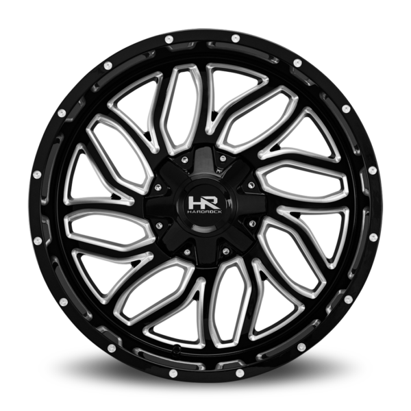 Hardrock Offroad Destroyer 22×10 5×150/139.7 Gloss Black Milled H707-221097125GBM