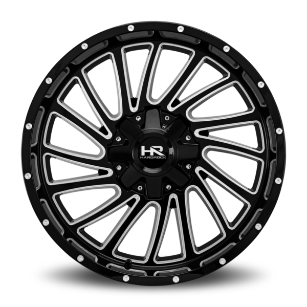 Hardrock Offroad Overdrive 22×10 5×150/139.7 Gloss Black Milled H708-221097125GBM