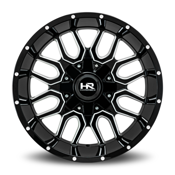 Hardrock Offroad Commander 20×12 5×150/139.7 Gloss Black Milled H709-201297151GBM