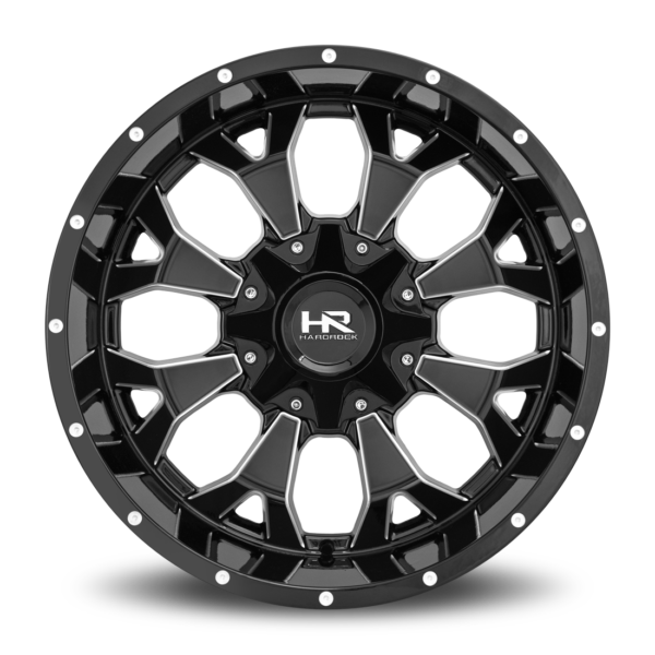 Hardrock Offroad Devastator 22×10 5×150/139.7 Gloss Black Milled H711-221097125GBM