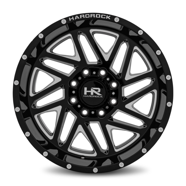 Hardrock Offroad Bones XPosed 20×10 5×139.7 Gloss Black Milled H501-201085119BM