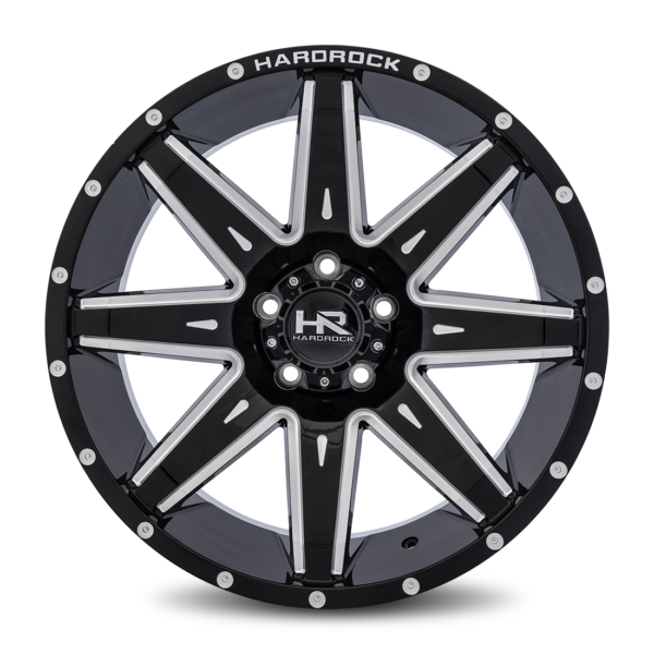 Hardrock Offroad Painkiller XPosed 20×9 5×139.7 Gloss Black Milled H502-209085000BM