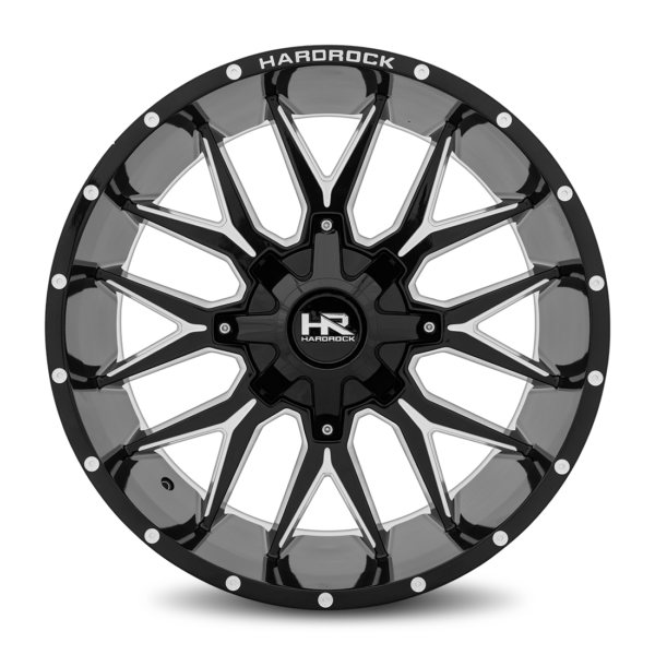 Hardrock Offroad Affliction 22×10 5×139.7/150 Gloss Black Milled H700-221097119GBM