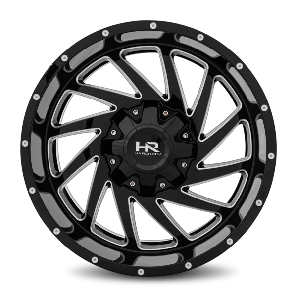 Hardrock Offroad Crusher 20×10 5×150/139.7 Gloss Black Milled H704-201097119GBM